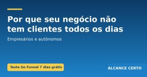 Por que meu negócio não tem clientes todos os dias (e o que mudar esta semana)